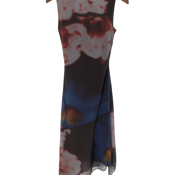 Bershka Floral Asymmetrical Dress - Picture 3 of 5